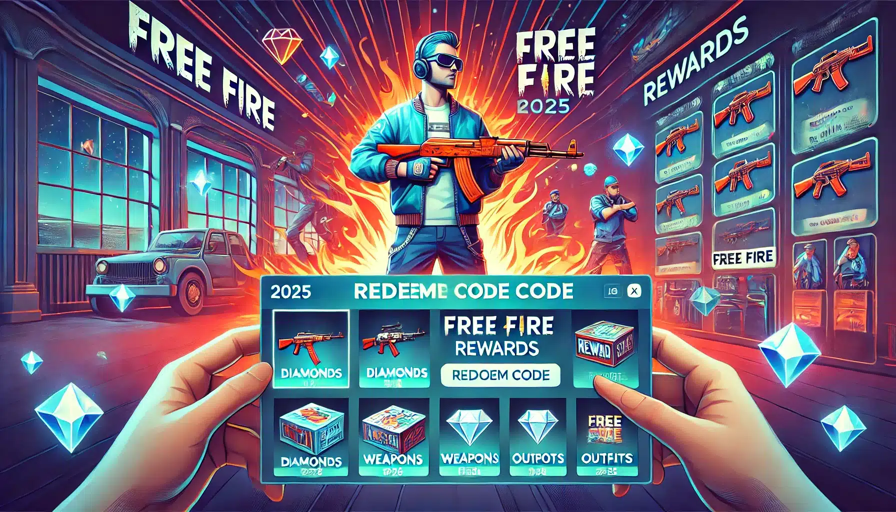 按照步骤以 100% 保证的方式兑换 Free Fire 代码，获得所有奖励